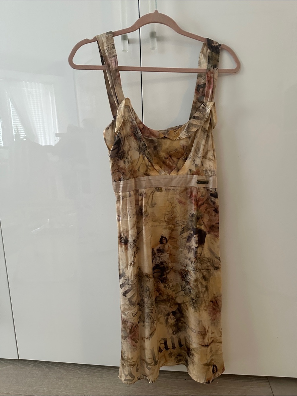 Galliano silk Sleeveless dress